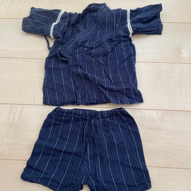 甚平　男の子　90センチ キッズ/ベビー/マタニティのキッズ服男の子用(90cm~)(甚平/浴衣)の商品写真