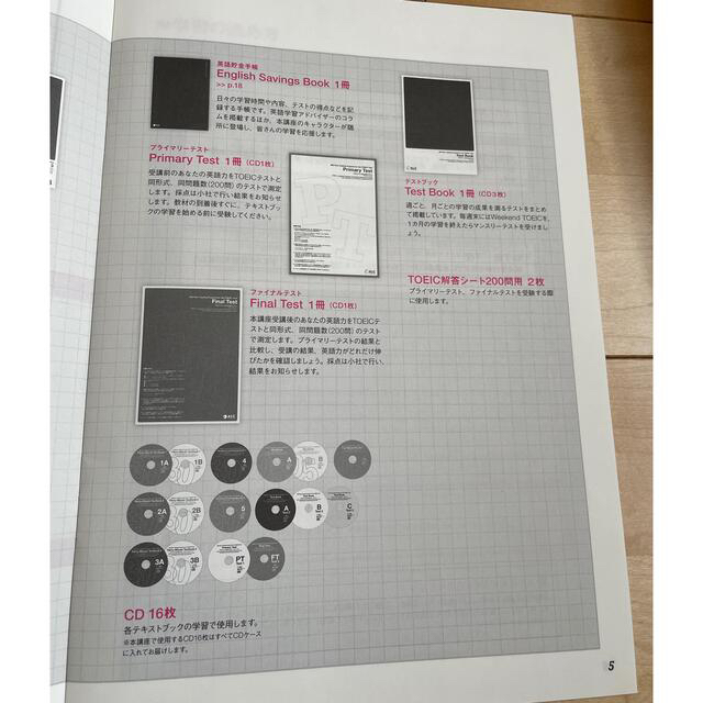 【未使用】アルク　TOEICテスト　800点攻略プログラム エンタメ/ホビーの本(語学/参考書)の商品写真