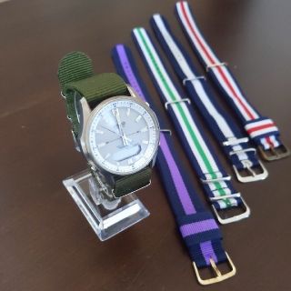 カシオ(CASIO)のCASIO.LINEAGE.電波ソーラー.5161.LCW-M100.T(腕時計(アナログ))