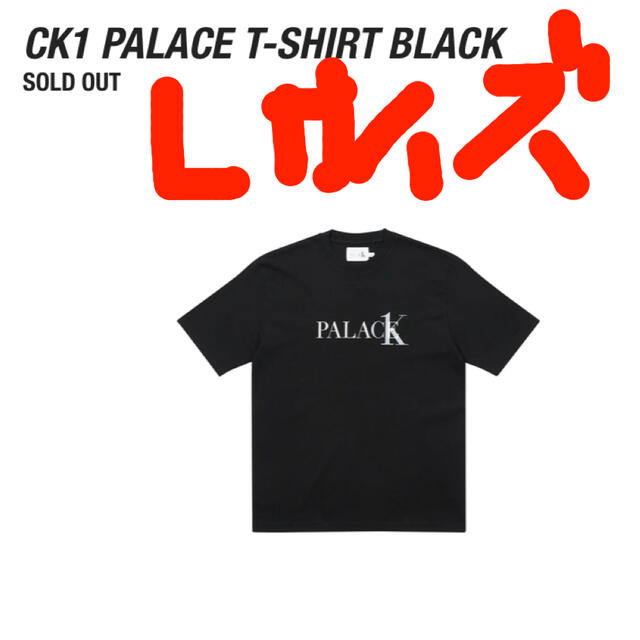 CK1 Palace Tシャツ 黒 Lトップス