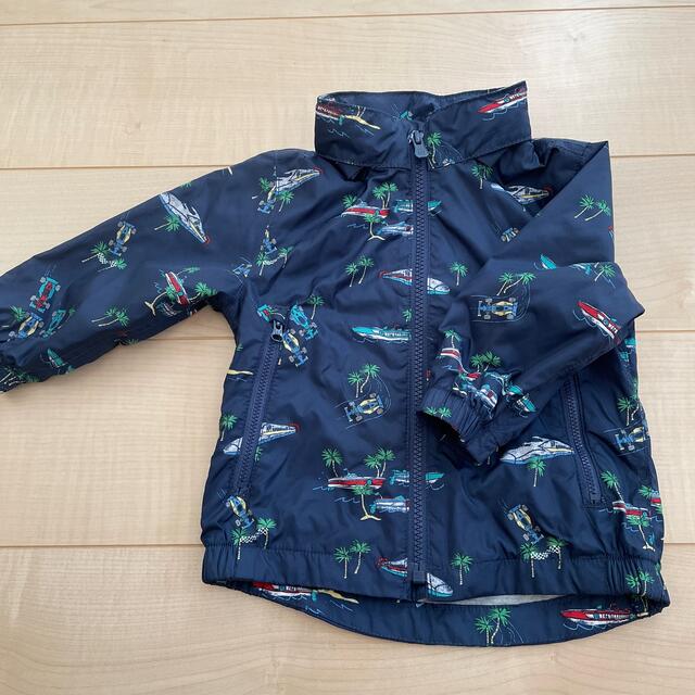 babyGAP(ベビーギャップ)のbaby GAP  男の子　上着　ウインドブレーカー　80センチ キッズ/ベビー/マタニティのベビー服(~85cm)(ジャケット/コート)の商品写真