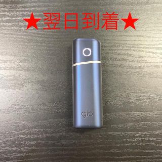 グロー(glo)のG3135番 glo nano 純正 本体  ネイビー　紺色.(タバコグッズ)