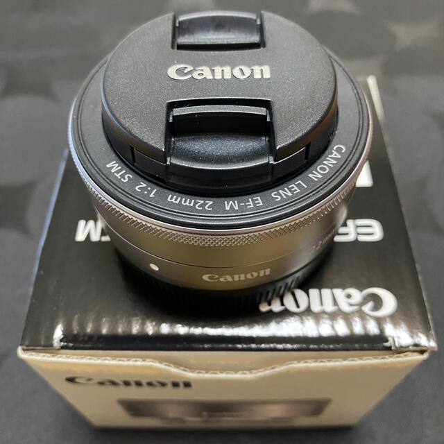 Canon - Canon EF-M22F2 STM シルバーの通販 by pink214's shop｜キヤノンならラクマ