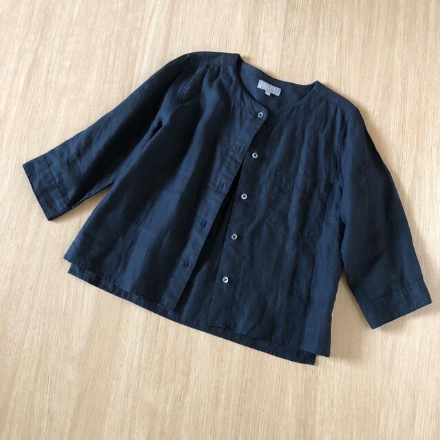 ヤンマ産業 ウール100% 七分袖 ブラウス トップス