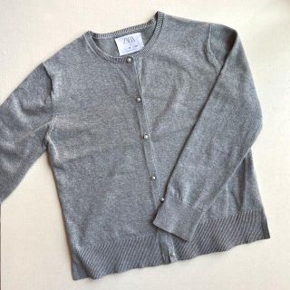 ザラキッズ(ZARA KIDS)のZara カーディガン グレー 140(カーディガン)