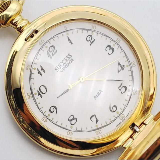 ALBA(アルバ)の★SEIKO★SUCCESS★VINTAGE　懐中時計　メンズ メンズの時計(腕時計(アナログ))の商品写真