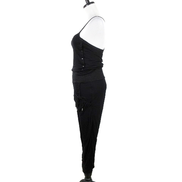 DIESEL(ディーゼル)のディーゼル オールインワン サロペット ジョガー ロゴ ワンポイント S 黒 レディースのパンツ(サロペット/オーバーオール)の商品写真