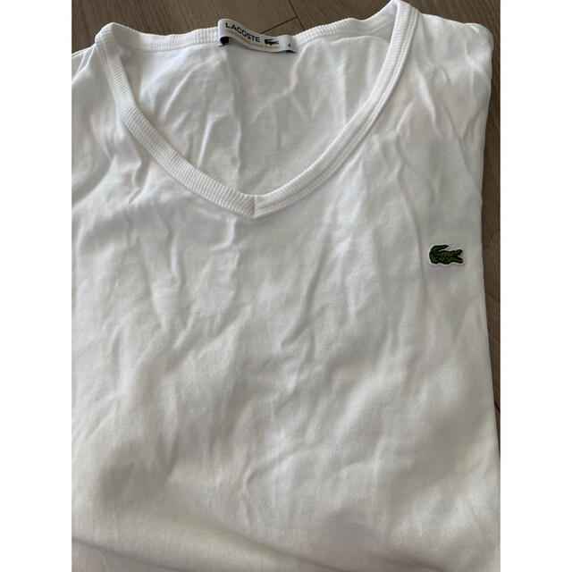 LACOSTE(ラコステ)のラコステ　ＶネックTシャツ メンズのトップス(Tシャツ/カットソー(半袖/袖なし))の商品写真