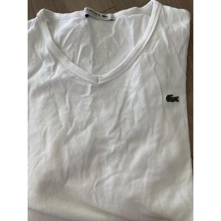 ラコステ(LACOSTE)のラコステ　ＶネックTシャツ(Tシャツ/カットソー(半袖/袖なし))