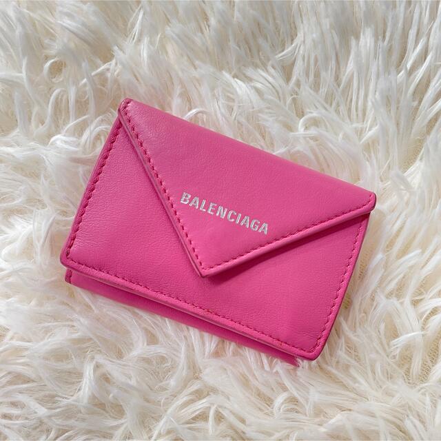 正規品✨BALENCIAGAバレンシアガ 財布　ペーパーミニウォレット