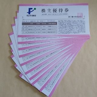 【匿名】藤田観光 株主優待券 10枚(その他)