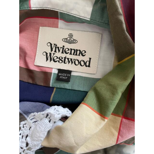 Vivienne Westwood(ヴィヴィアンウエストウッド)のVivienne Westwood チェック柄ブラウス レディースのトップス(シャツ/ブラウス(半袖/袖なし))の商品写真