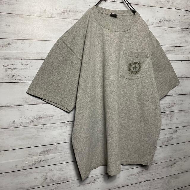 carhartt(カーハート)の【希少デザイン】カーハート☆スターロゴバックプリントグレーTシャツ メンズのトップス(Tシャツ/カットソー(半袖/袖なし))の商品写真