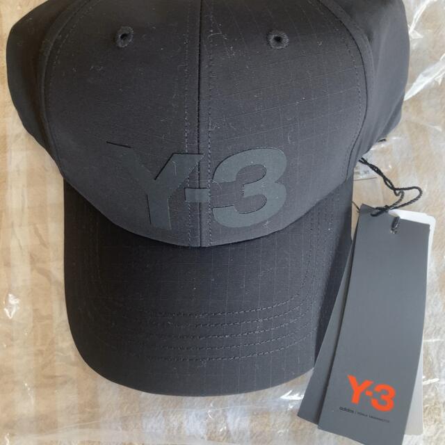 Y-3(ワイスリー)のY-3 リップストップ ロゴキャップ 黒 帽子 メンズ レディース メンズの帽子(キャップ)の商品写真