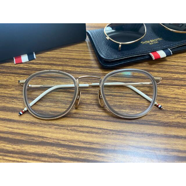 値下げ】Thom Browne トムブラウン メガネ サングラス クリップオン