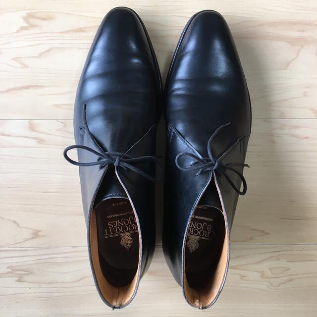 Crockett&Jones(クロケットアンドジョーンズ)のクロケット＆ジョーンズ YARDLEY チャッカブーツ 8E 26.5cm メンズの靴/シューズ(ドレス/ビジネス)の商品写真