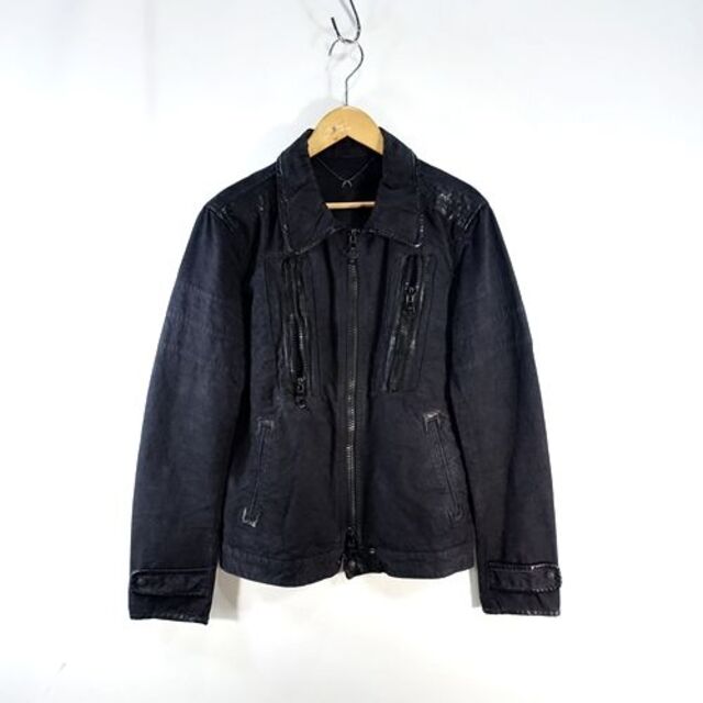 ROAR COTTON LEATHER COMBI JACKET