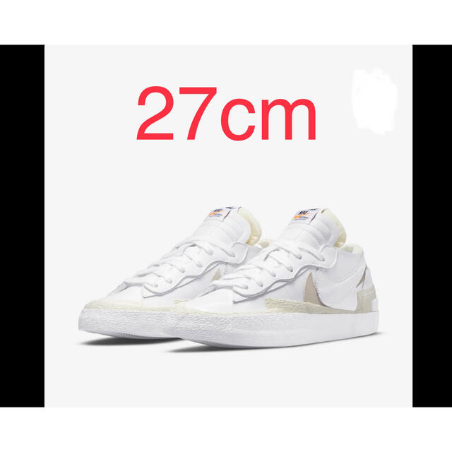 sacai × Nike Blazer Low 27cm