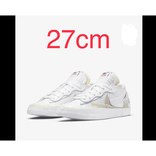 サカイ(sacai)のsacai × Nike Blazer Low 27cm(スニーカー)