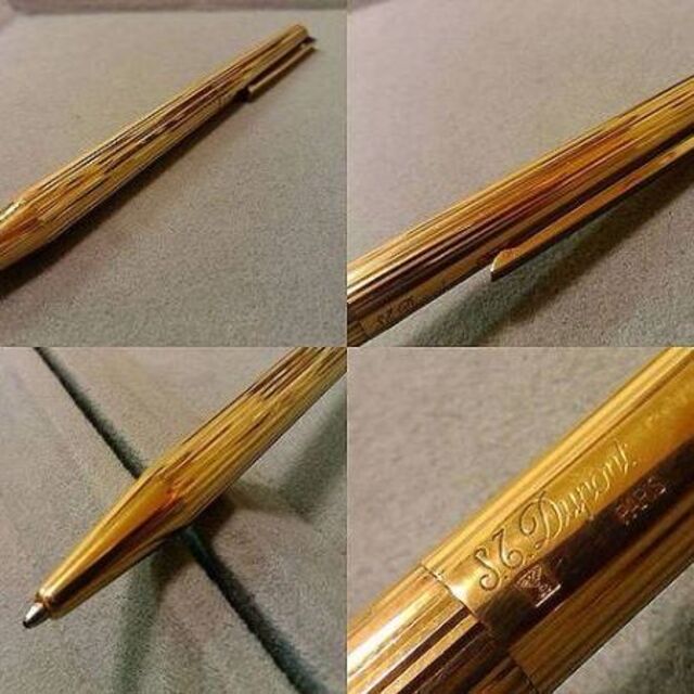 デュポン(S.T. Dupont)クラシックゴールドカラー ボールペン