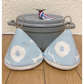 STAUB - ストウブ 三角鍋つかみ 2022春新作 日本限定カラー スカイ