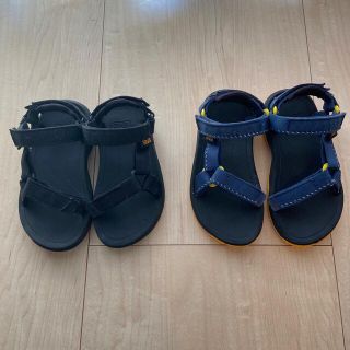 テバ(Teva)のteva テバ　18cm &19cm 2足セット(サンダル)