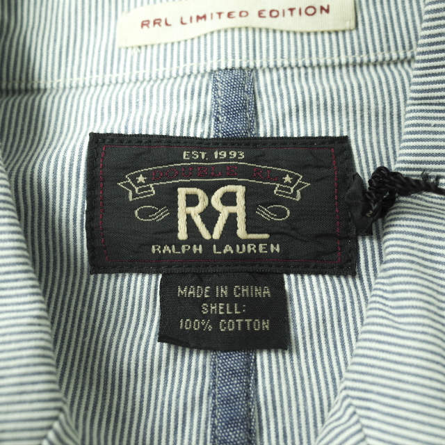 RRL(ダブルアールエル)のRRL LIMITED EDITION 103着限定 ストライプダブルジャケット メンズのジャケット/アウター(テーラードジャケット)の商品写真