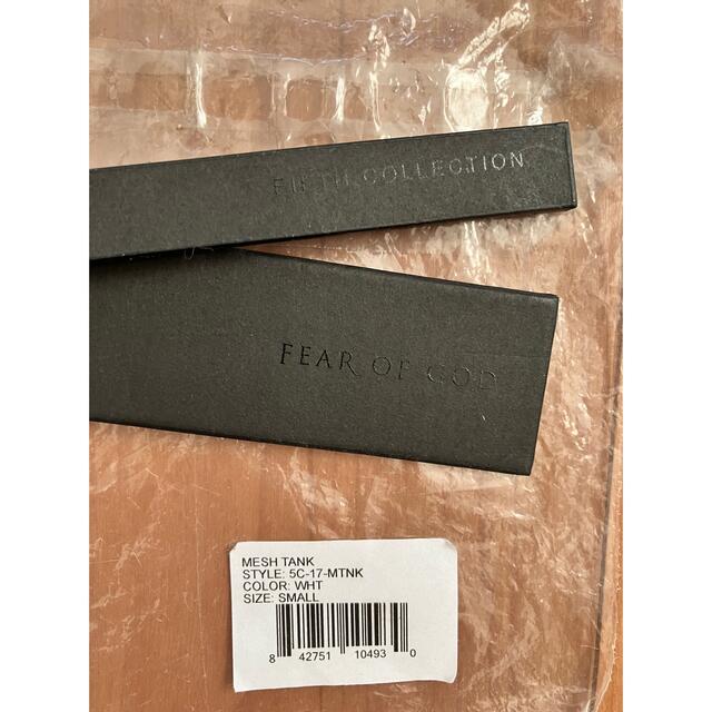 FEAR OF GOD(フィアオブゴッド)のFEAR OF GOD 5th MESH TANK メッシュタンク Sサイズ メンズのトップス(タンクトップ)の商品写真