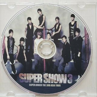 SUPER SHOW 3 、4、5　DVD 3枚 SUPER JUNIOR(ミュージック)