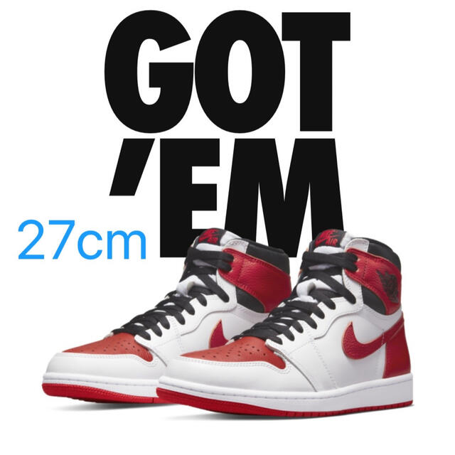 【27cm】JORDAN 1 HeritageJORDAN