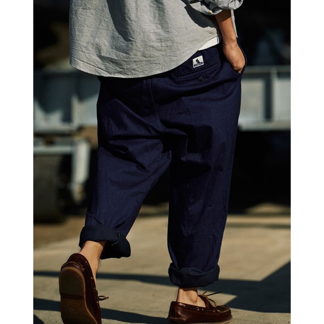 DESCENDANT SHORE DENIM BEACH TROUSRES紺2 | svetinikole.gov.mk