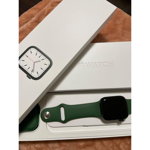 apple watch series 7 41mm green aluminum