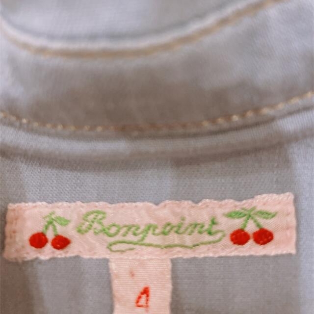 Bonpoint(ボンポワン)のボンポワン　ツナギ　4A キッズ/ベビー/マタニティのキッズ服女の子用(90cm~)(パンツ/スパッツ)の商品写真
