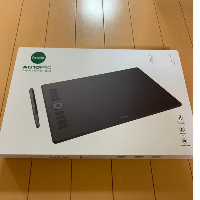 parblo A610PRO ペンタブレット　板タブ