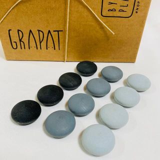 新品　グラパット社　まんだら　ストーン　12個(知育玩具)