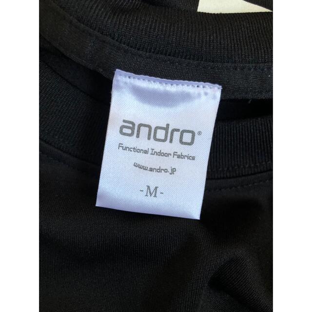 andro 卓球　練習Tシャツ2枚 スポーツ/アウトドアのスポーツ/アウトドア その他(卓球)の商品写真