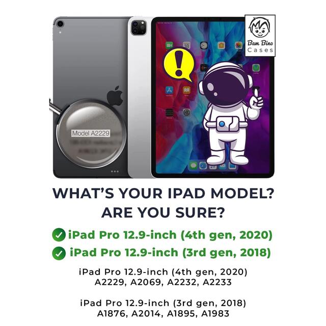 iPad(アイパッド)の【美品】ipad pro 12.9 第5世代 2021 2020 2018対応 スマホ/家電/カメラのスマホアクセサリー(iPadケース)の商品写真