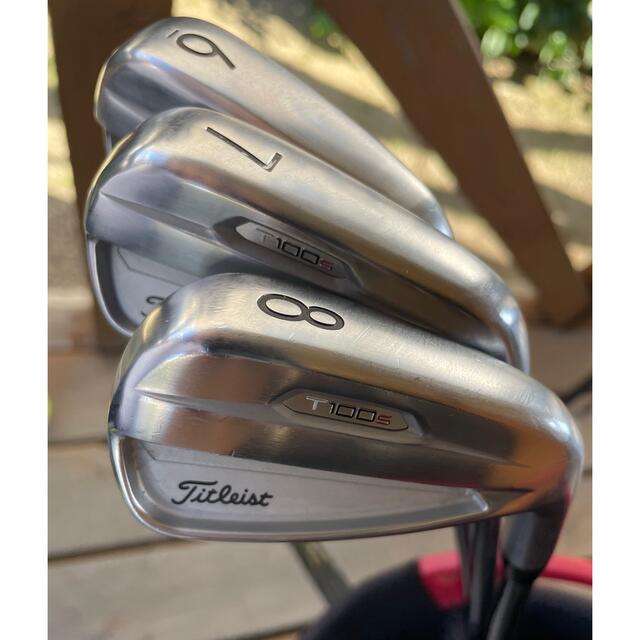 Titleist(タイトリスト)のタイトリスト  T100S アイアンセット スポーツ/アウトドアのゴルフ(クラブ)の商品写真