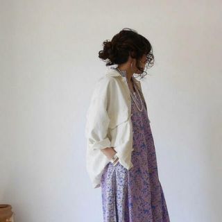 アギュー(ARGUE)のargue  MILITARY JACKET  IVORY(ミリタリージャケット)