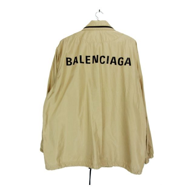 バレンシアガBALENCIAGA■19AWバックロゴレインジャケット