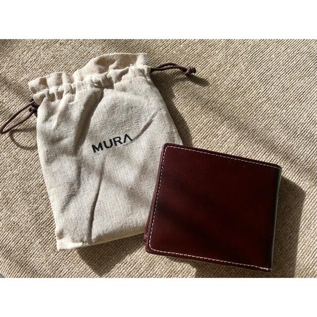 【新品未使用】MURA 二つ折り財布