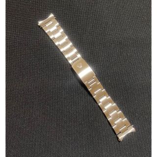 ロレックス(ROLEX)の20mm SSオイスターベルト ブレスレットタイプ バネ棒付き (レザーベルト)