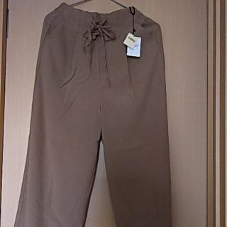 ゴージ(GORGE)のGORGEレースアップワイドパンツ(カジュアルパンツ)