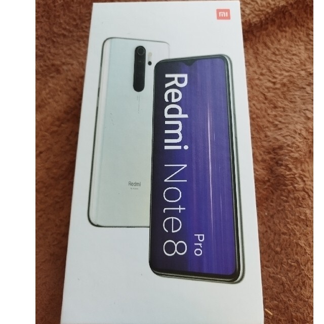 ANDROID(アンドロイド)の中古☆Redmi Note8 proブルー☆美品 スマホ/家電/カメラのスマートフォン/携帯電話(スマートフォン本体)の商品写真