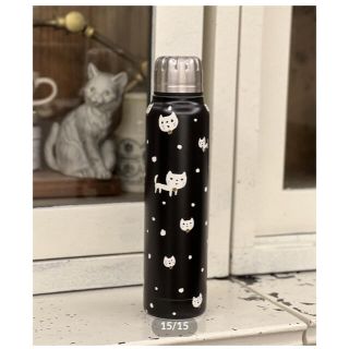 フランシュリッペ(franche lippee)の【新品】yukiemon ユキエモン テキスタイル サーモマグ コーラスねこ(タンブラー)