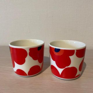 マリメッコ(marimekko)のマリメッコ　ペア湯呑み(食器)