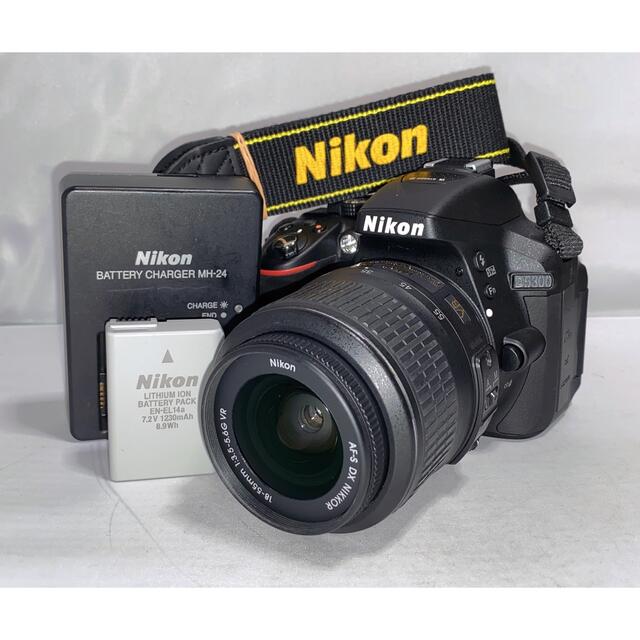 カメラ 【返品不可】 標準レンズキット 18-55G VR D5300 【大人気!!】Nikon Haru Shinsaku no