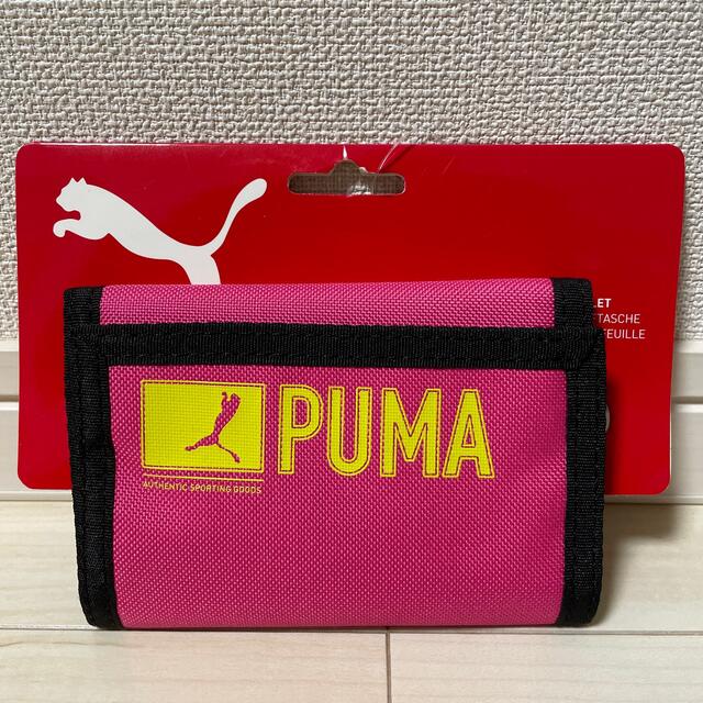 PUMA(プーマ)のプーマ PUMA   キッズ財布  キッズウォレット  ピンク キッズ/ベビー/マタニティのこども用ファッション小物(財布)の商品写真