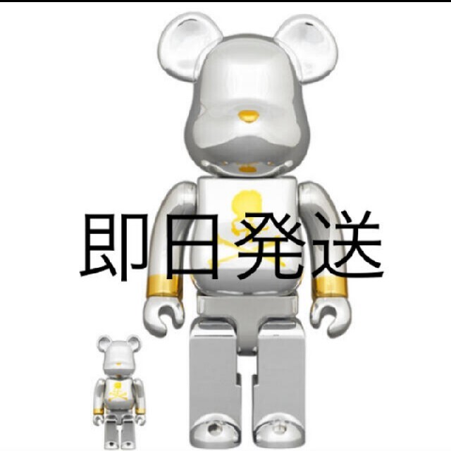 BE@RBRICK mastermind JAPAN SILVER 100％＆