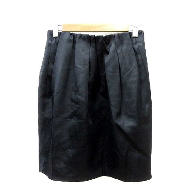 DEUXIEME CLASSE(ドゥーズィエムクラス)のドゥーズィエムクラス タイトスカート ミニ ウール 黒 ブラック レディースのスカート(ミニスカート)の商品写真